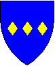Make a medieval shield¬--fess wise pattern 
