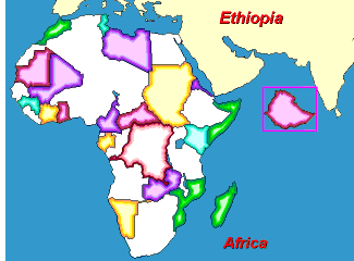 map of africa countries and their capitals