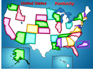 United States Learning Map Learn U.s. States And Capitals - Free Software