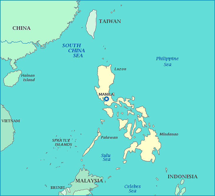 philippines map