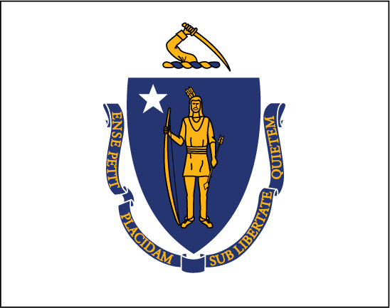 Massachusetts state flag