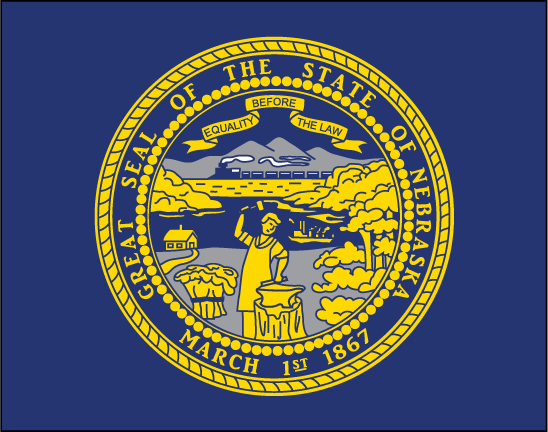 Nebraska state flag