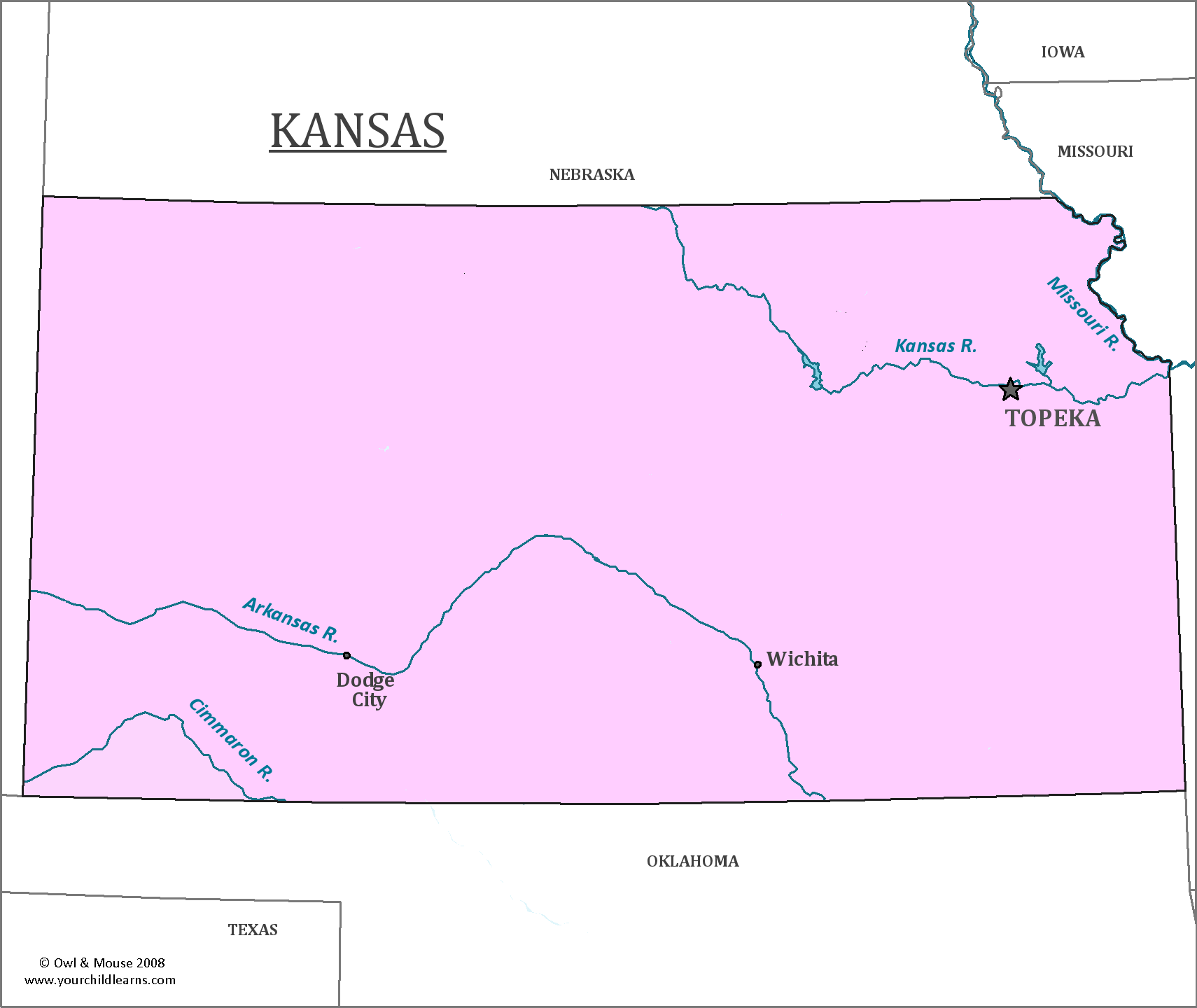 Kansas Map